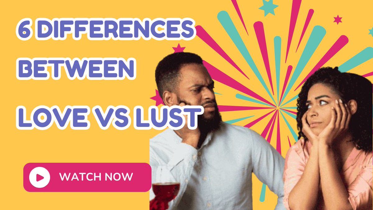 DSNtime's tweet photo. 6 Differences Between Love vs Lust
😍Watch Now "Please Subscribe us" 👉
https://t.co/qWSBQ9j2L6 https://t.co/cl7d0mLSXB