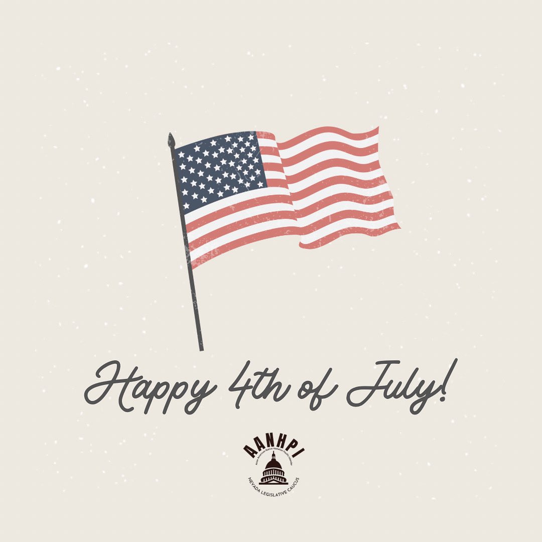 With Liberty and Justice for ALL! 🇺🇸

Happy #FourthOfJuly. Our caucus will continue to fight for liberty and justice for all people across our great state and country. That is our patriotic duty. We hope you and your family have a safe and happy Fourth of July.