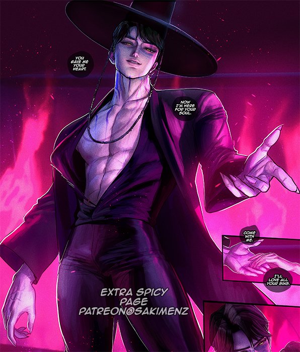 sakimenmen's tweet photo. Demon bf Jinu here for your soul.
#KPOPDEMONHUNTERS https://t.co/GOW2boxBlA