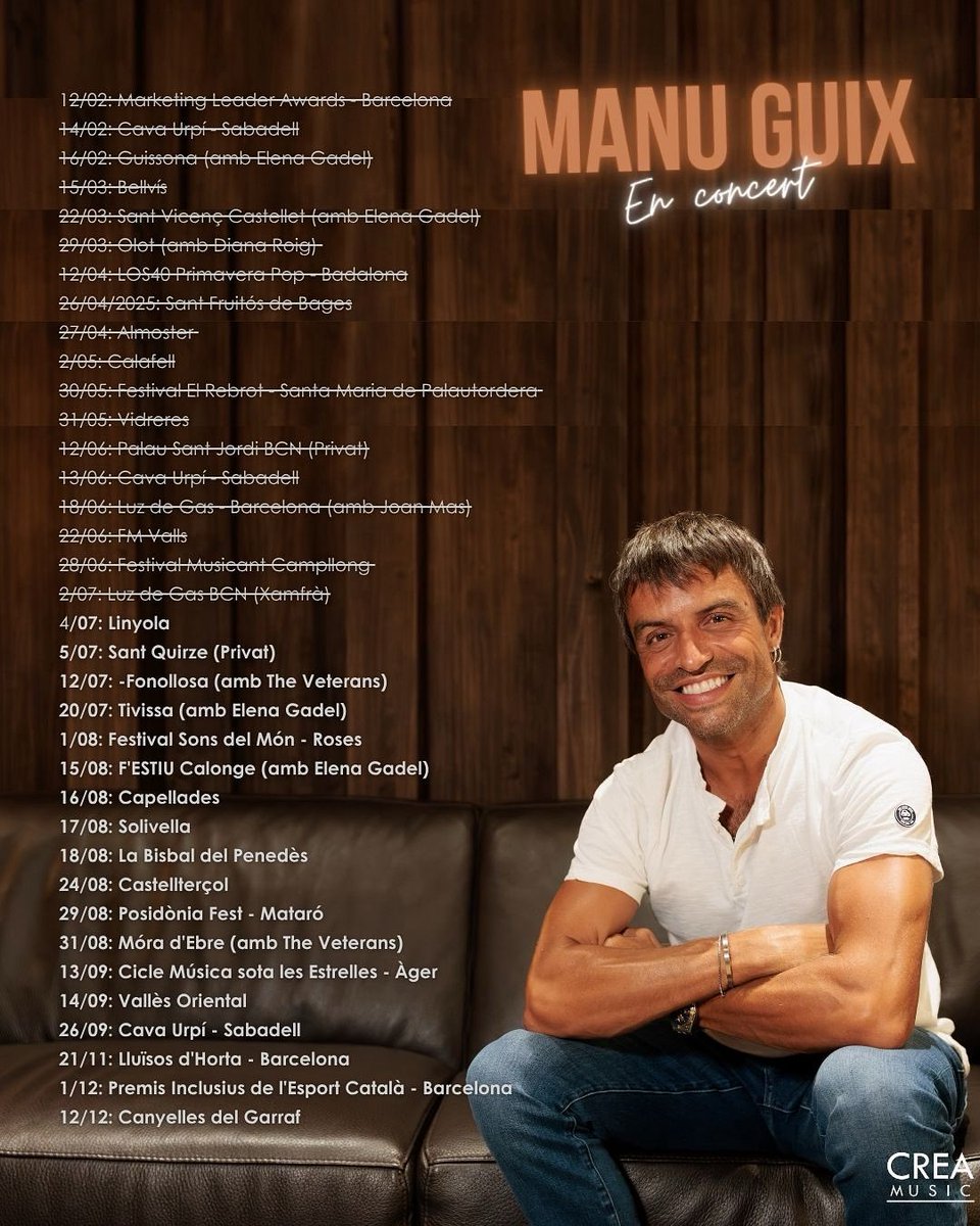 Porto un any increíble a base de concerts per tot el territori, amb una rebuda bestial a totes les places. Mil gràcies als que decidiu invertir el vostre temps en venir a fer-me companyia al voltant d’un piano. ON ENS VEIEM AQUEST ESTIU???????