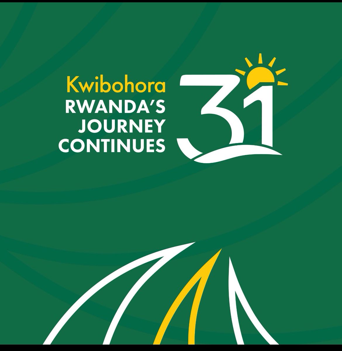 And so we march on...
Their last stand, our first step...
Towards a bright new Dawn...
No surrender, never forget...
Rwanda Nziza, imbere hawe ni nde uhazi?
Ni twe abana bawe kandi tuzahakugeza!
#Kwibohora31