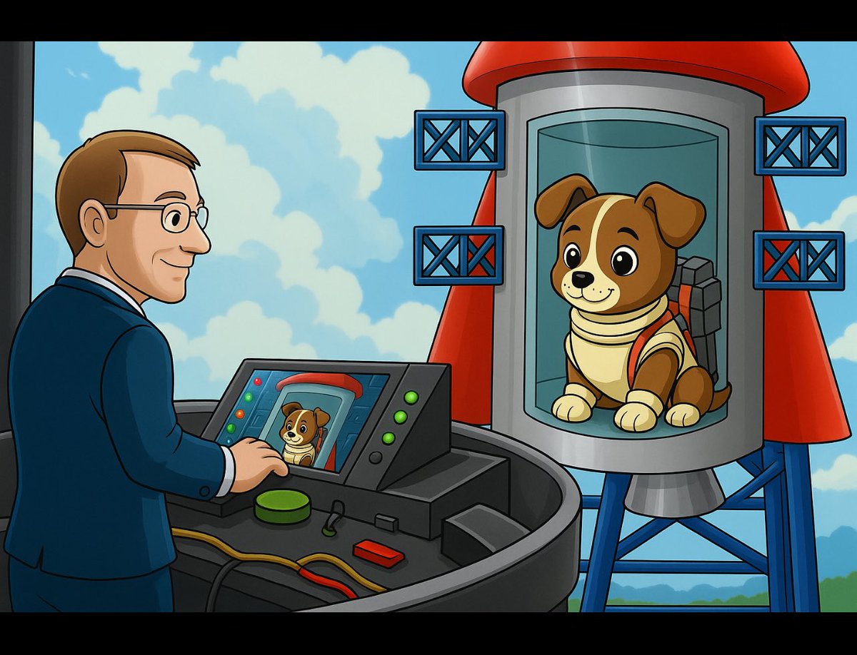BabyLaikaArmy's tweet photo. Baby Laïka is suited up and we’re preparing for lift-off! 🚀🐶 The countdown has begun!@BaseBabyLaika
#BabyLaika #CryptoLaunch #ToTheMoon #SpaceDog #LaikaMission #LiftOffReady #NextGenCrypto #PupInSpace #MoonMission https://t.co/dZM14wN8mh