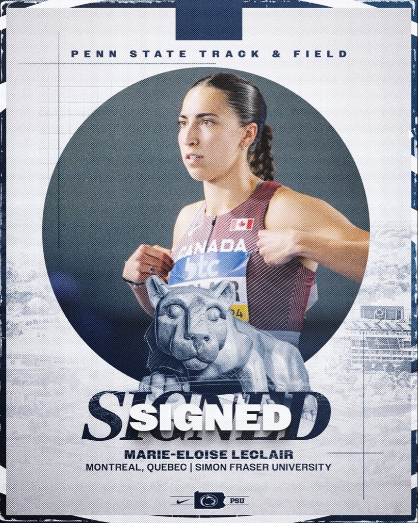Penn State Track & Field/Cross Country (@pennstatetfxc) on Twitter photo ๐ฎ๐พ๐๐๐๐นโ๏ธ
The 2024 Paris Olympian calls Happy Valley her home!
Welcome, <a href="/marie__eloise/">Marie Eloise</a>! ๐ฎ๐พ๐๐๐๐นโ๏ธ
The 2024 Paris Olympian calls Happy Valley her home!
Welcome, <a href="/marie__eloise/">Marie Eloise</a>!