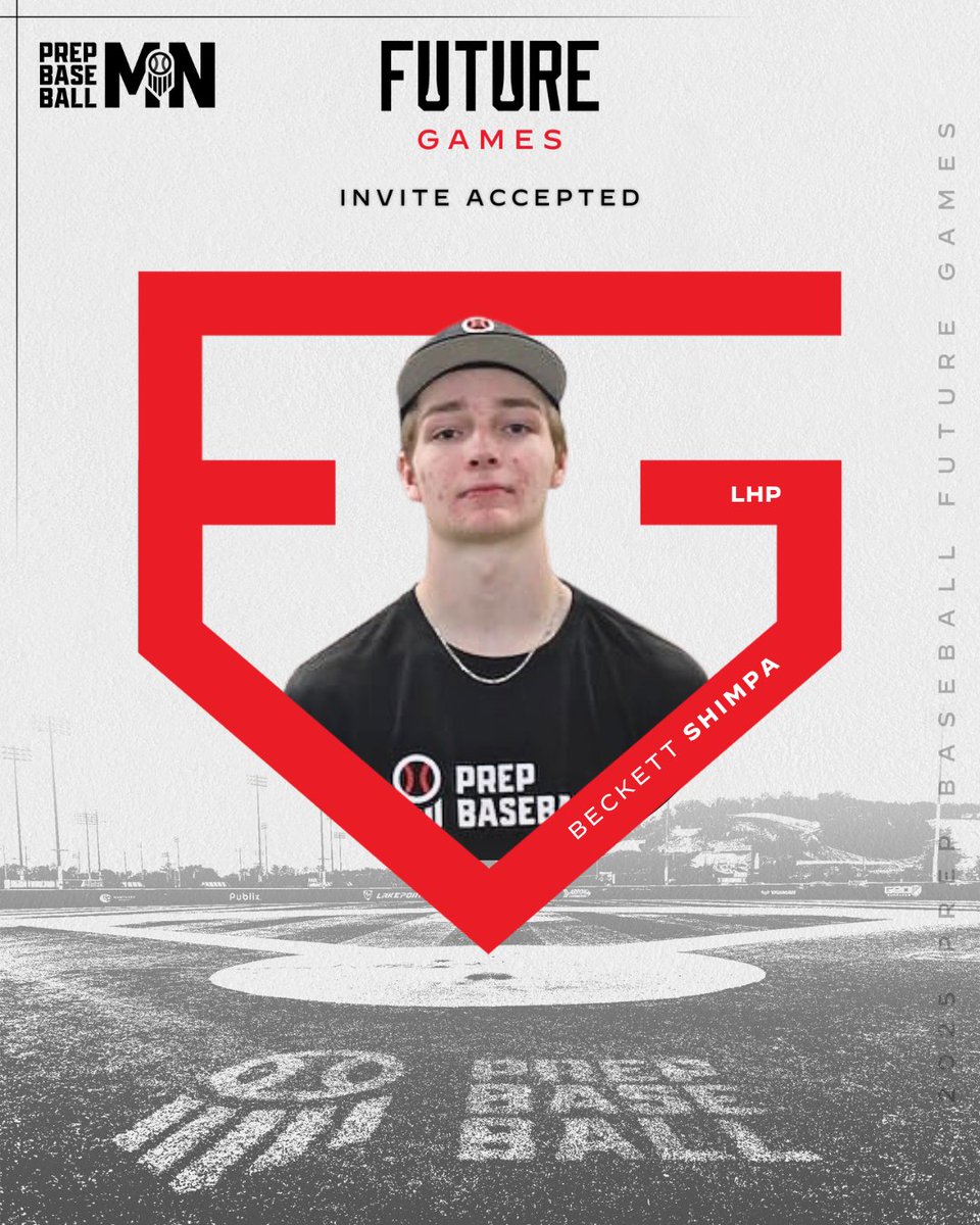PrepBaseballMN's tweet photo. 𝑾𝑬𝑳𝑪𝑶𝑴𝑬 𝑻𝑶 𝑻𝑯𝑬 𝑺𝑸𝑼𝑨𝑫 👊

Maple Grove's 𝗕𝗲𝗰𝗸𝗲𝘁𝘁 𝗦𝗵𝗶𝗺𝗽𝗮 will be representing #TeamMinnesota at the 𝟮𝟬𝟮𝟱 𝗙𝘂𝘁𝘂𝗿𝗲 𝗚𝗮𝗺𝗲𝘀 in Atlanta. 

👤 https://t.co/6Hc6ePAEYv

@BeckettShimpa | @PBDakotas | #PBFG25 https://t.co/ibqUA1pN5y