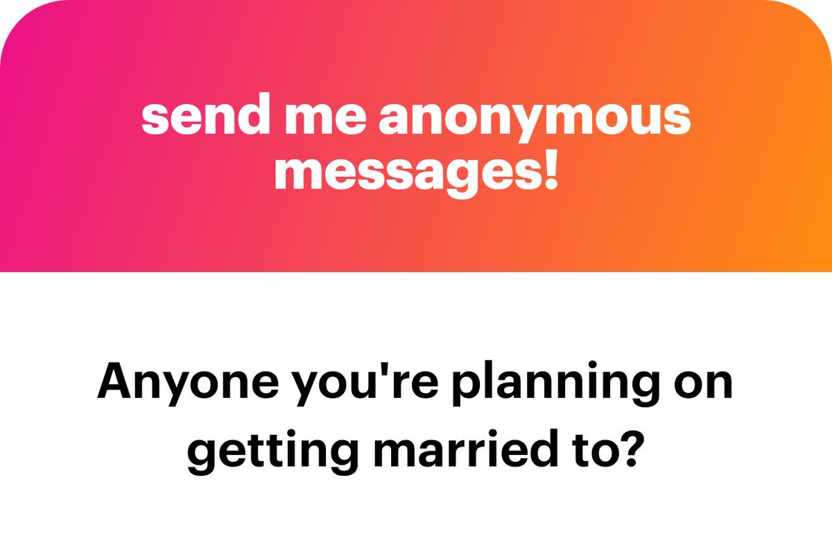 💙 Guess who forgot this fucking pings you when a question is asked- answering this before buring my head back in my pillow; 

Myself? I dunno, maybe if I get that feeling about someone.

Sonic? He's actually married currently to a purple imp~.