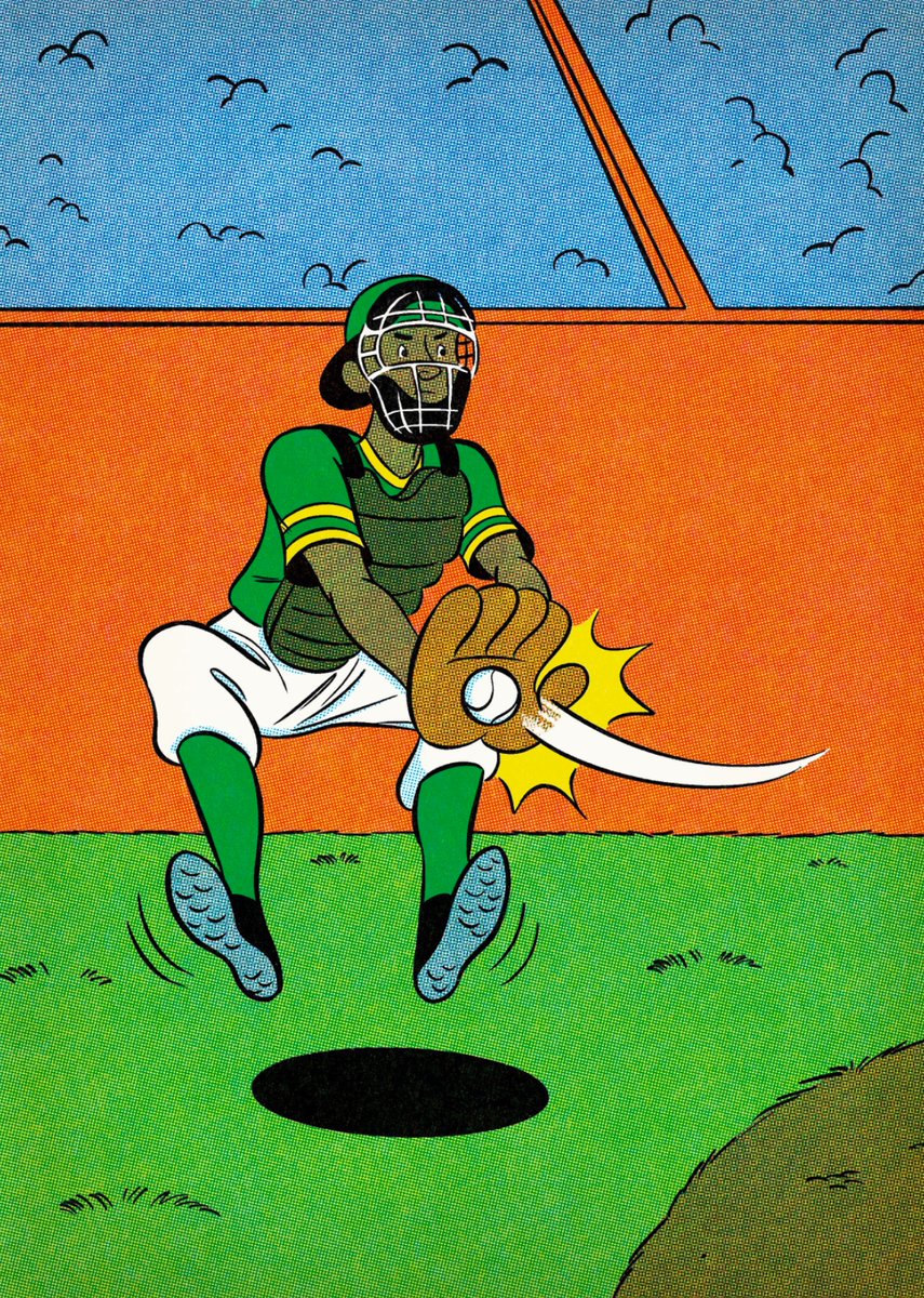 25th Century Games (@25thcg) on Twitter photo It's fun art Friday time! Since it's the July 4th holiday here in the US, rather than do the usual 4 illustrations from 4 upcoming games let's mix it up with a baseball focus.
Here are 4 illustrations by Robin Banks all from our upcoming baseball card game Junk Wax (KS in 2026). It's fun art Friday time! Since it's the July 4th holiday here in the US, rather than do the usual 4 illustrations from 4 upcoming games let's mix it up with a baseball focus.
Here are 4 illustrations by Robin Banks all from our upcoming baseball card game Junk Wax (KS in 2026).