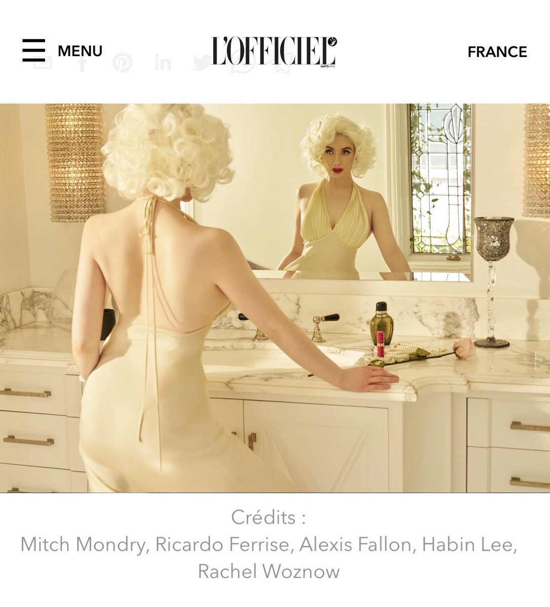 Rachel Woznow (@rachelwoznow) on Twitter photo The best team. The best day. An honour to pose as my idol, #MarilynMonroe. Thank you, <a href="/lofficielparis/">L’OFFICIEL PARIS</a>. 🤍✨🇫🇷 <a href="/mitchmondry/">Mitchman</a> <a href="/ricardoferrise/">ricardo ferrise</a> #StyldByLex #JoshRyan <a href="/iconmodels/">ICON Models</a> <a href="/thenumanetwork/">thenumanetwork</a> <a href="/Newmarkmodels/">Newmark Models</a> <a href="/LOFFICIELUSA/">L'OFFICIEL USA</a> The best team. The best day. An honour to pose as my idol, #MarilynMonroe. Thank you, <a href="/lofficielparis/">L’OFFICIEL PARIS</a>. 🤍✨🇫🇷 <a href="/mitchmondry/">Mitchman</a> <a href="/ricardoferrise/">ricardo ferrise</a> #StyldByLex #JoshRyan <a href="/iconmodels/">ICON Models</a> <a href="/thenumanetwork/">thenumanetwork</a> <a href="/Newmarkmodels/">Newmark Models</a> <a href="/LOFFICIELUSA/">L'OFFICIEL USA</a>