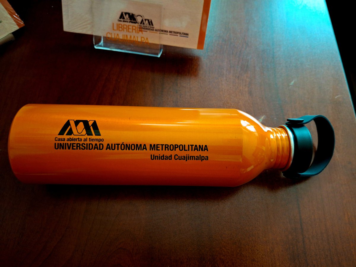 DCSH UAM Cuajimalpa (@dcshuam) on Twitter photo Botella de aluminio con acabado brillante
A la venta en la librería de la <a href="/uamcuajimalpa/">UAM Cuajimalpa</a> Botella de aluminio con acabado brillante
A la venta en la librería de la <a href="/uamcuajimalpa/">UAM Cuajimalpa</a>