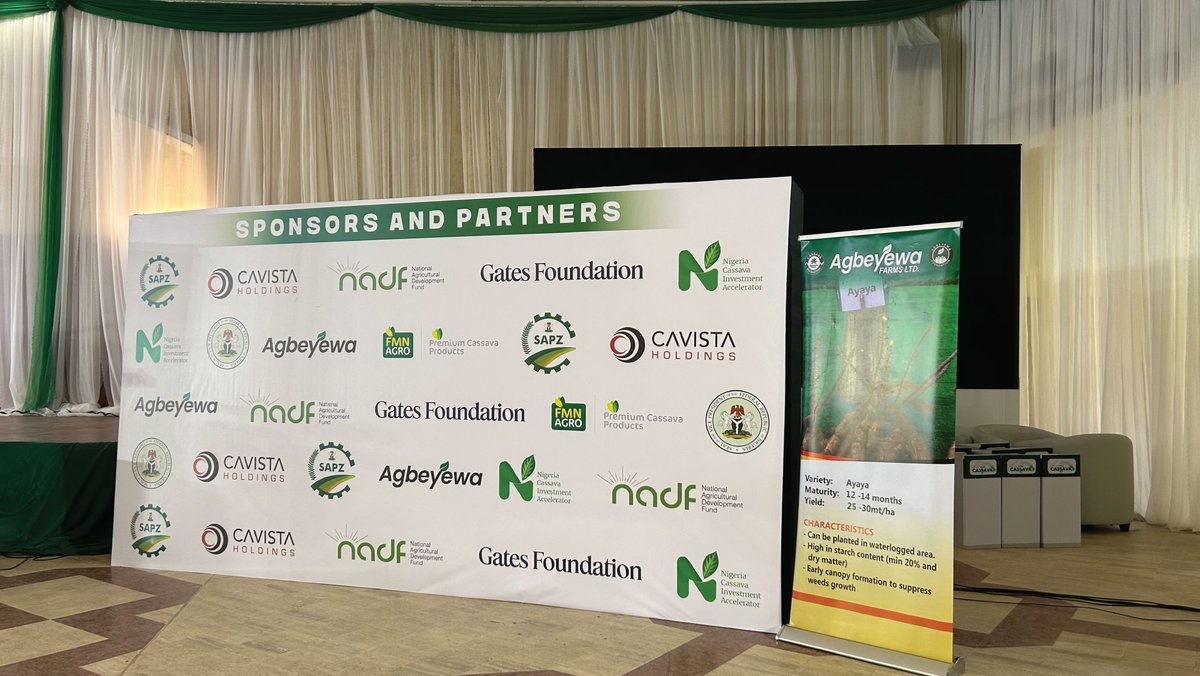 Cassava is more than a crop; it’s a catalyst for economic transformation.

At #WorldCassavaDay2025, NCIA (powered by LBS) gathered key stakeholders to chart a bold path for cassava industrialisation in Nigeria.

Read more: investcassava.lbs.edu.ng/ncia-sparks-di…

 #NCIA  #CassavaEconomy #Cassava