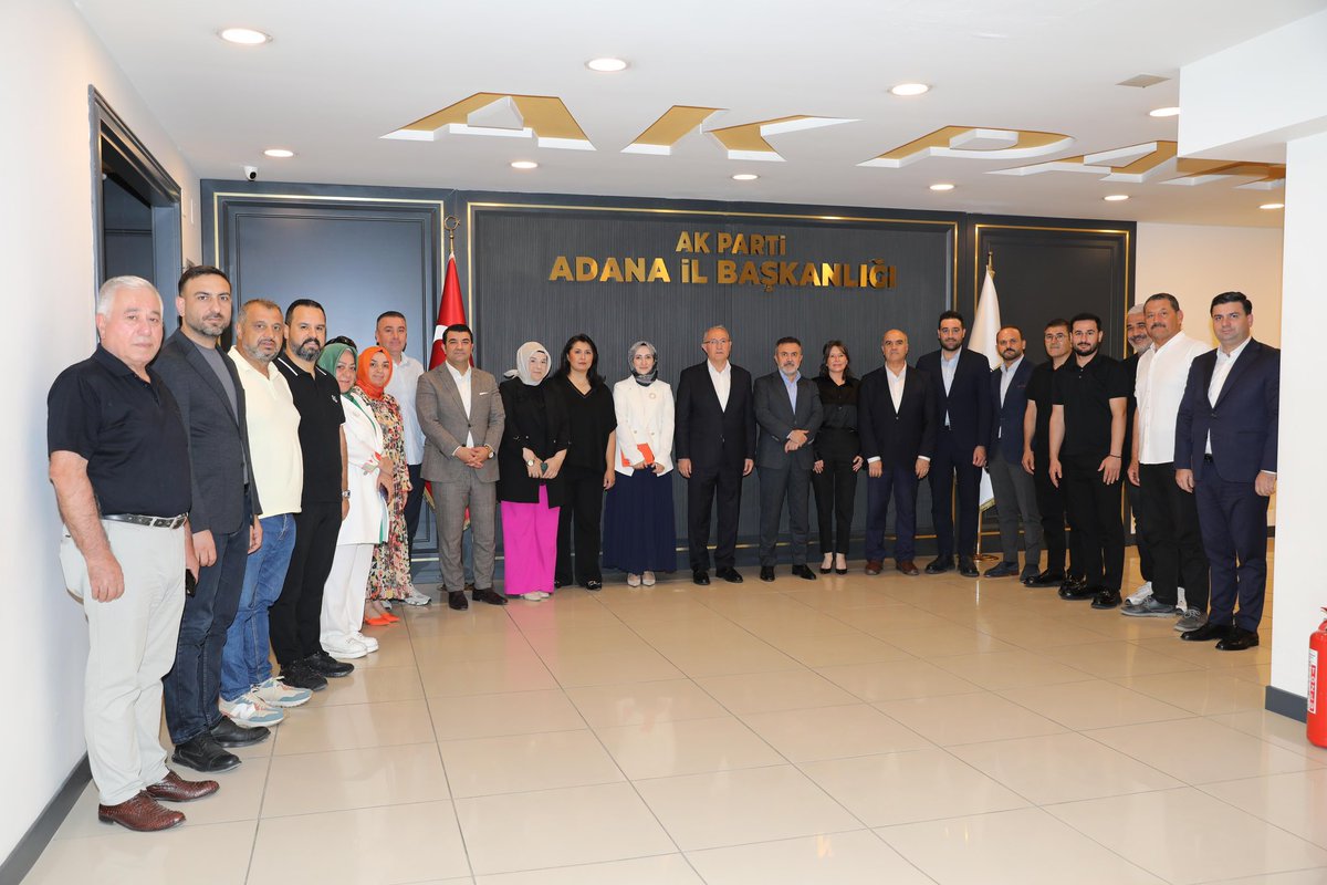 AK Kadın Adana (@akkadinadana) on Twitter photo 📍AK Parti Adana İl Başkanlığı
GM Seçim İşl. Bölge Koord. Sn. Halil Özyolcu ve İl Bşk. Sn. <a href="/Tamer_Dagli/">Tamer Dağlı 🇹🇷</a> başkanlığında; ilçe bşk.larımız, ilçe seçim işl. bşk.larımız ve İl KK Seçim İşl. Bşk. <a href="/AYSETEMEL_/">Ayşe TEMEL</a> ile seçim işleri toplantısına katılım sağladık.
<a href="/RTErdogan/">Recep Tayyip Erdoğan</a>
<a href="/tugbaisikercan/">Tuğba IŞIK ERCAN</a> 📍AK Parti Adana İl Başkanlığı
GM Seçim İşl. Bölge Koord. Sn. Halil Özyolcu ve İl Bşk. Sn. <a href="/Tamer_Dagli/">Tamer Dağlı 🇹🇷</a> başkanlığında; ilçe bşk.larımız, ilçe seçim işl. bşk.larımız ve İl KK Seçim İşl. Bşk. <a href="/AYSETEMEL_/">Ayşe TEMEL</a> ile seçim işleri toplantısına katılım sağladık.
<a href="/RTErdogan/">Recep Tayyip Erdoğan</a>
<a href="/tugbaisikercan/">Tuğba IŞIK ERCAN</a>