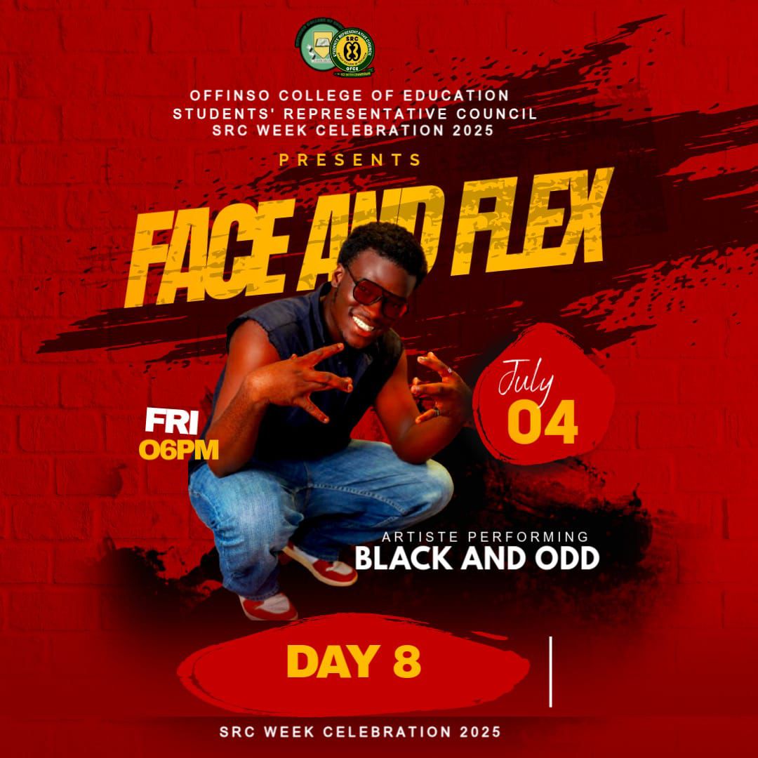 Black and odd performing today at offinso training college 🔥🔥🔥