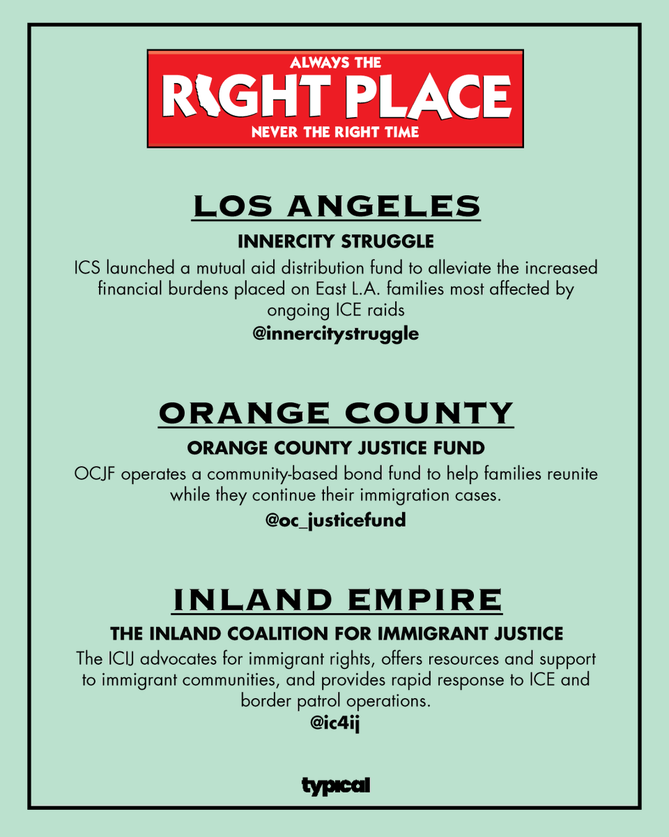 TypicalBrandMFG's tweet photo. Each variation supports a different mutual aid fund in Southern California.
https://t.co/dUtFfl0vgs https://t.co/t4pzOphuDM