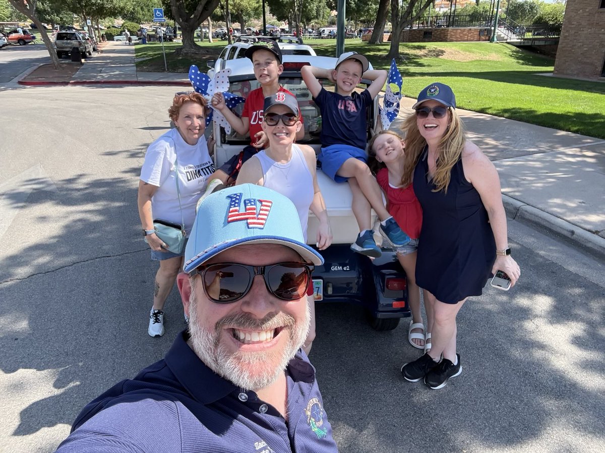 Zach Conine (@zconine) on Twitter photo Great to be back in Boulder City on July 4 with so many friends for my 8th Damboree!
Congratulations to <a href="/BC_Rotary/">Boulder City Rotary</a> for serving 800 Nevadans, and thank you to the Damboree Committee and <a href="/BoulderCityNev/">CityofBoulderCityNV</a> for hosting another successful parade! #July4th Great to be back in Boulder City on July 4 with so many friends for my 8th Damboree!
Congratulations to <a href="/BC_Rotary/">Boulder City Rotary</a> for serving 800 Nevadans, and thank you to the Damboree Committee and <a href="/BoulderCityNev/">CityofBoulderCityNV</a> for hosting another successful parade! #July4th