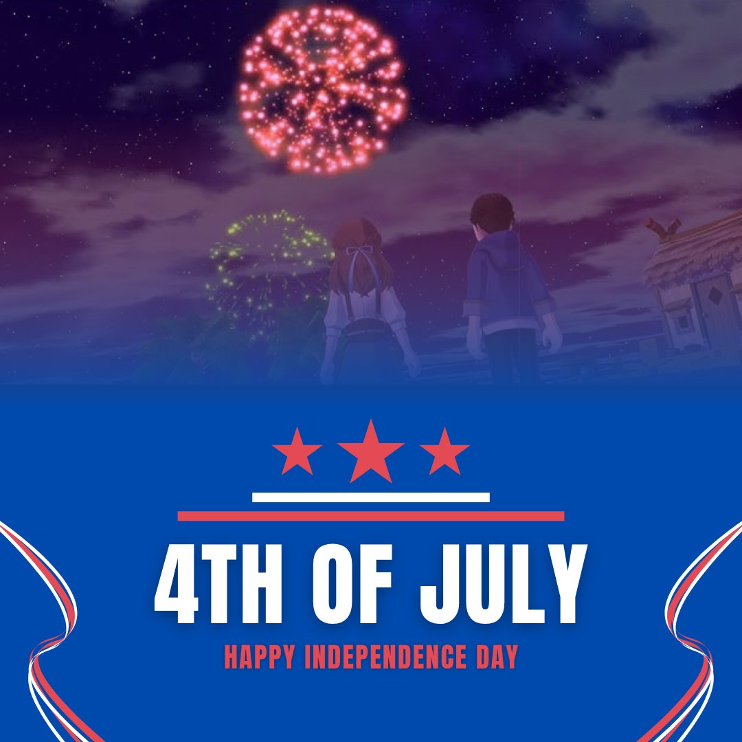 Happy 4th of July! Have a safe and fun holiday!