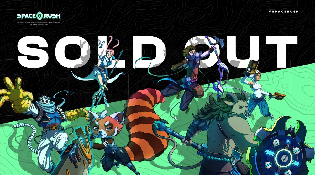 Collection sold out.

Capped at 1200 bounty hunters.

Next up: Airdrop &amp; Reveal.