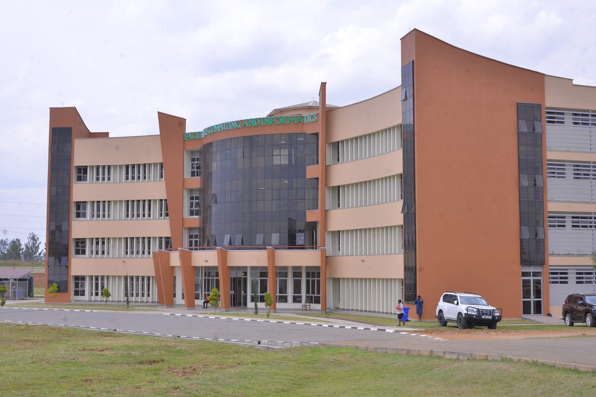 The newly commissioned Faculty of Computing and Informatics building at Kihumuro Campus.
