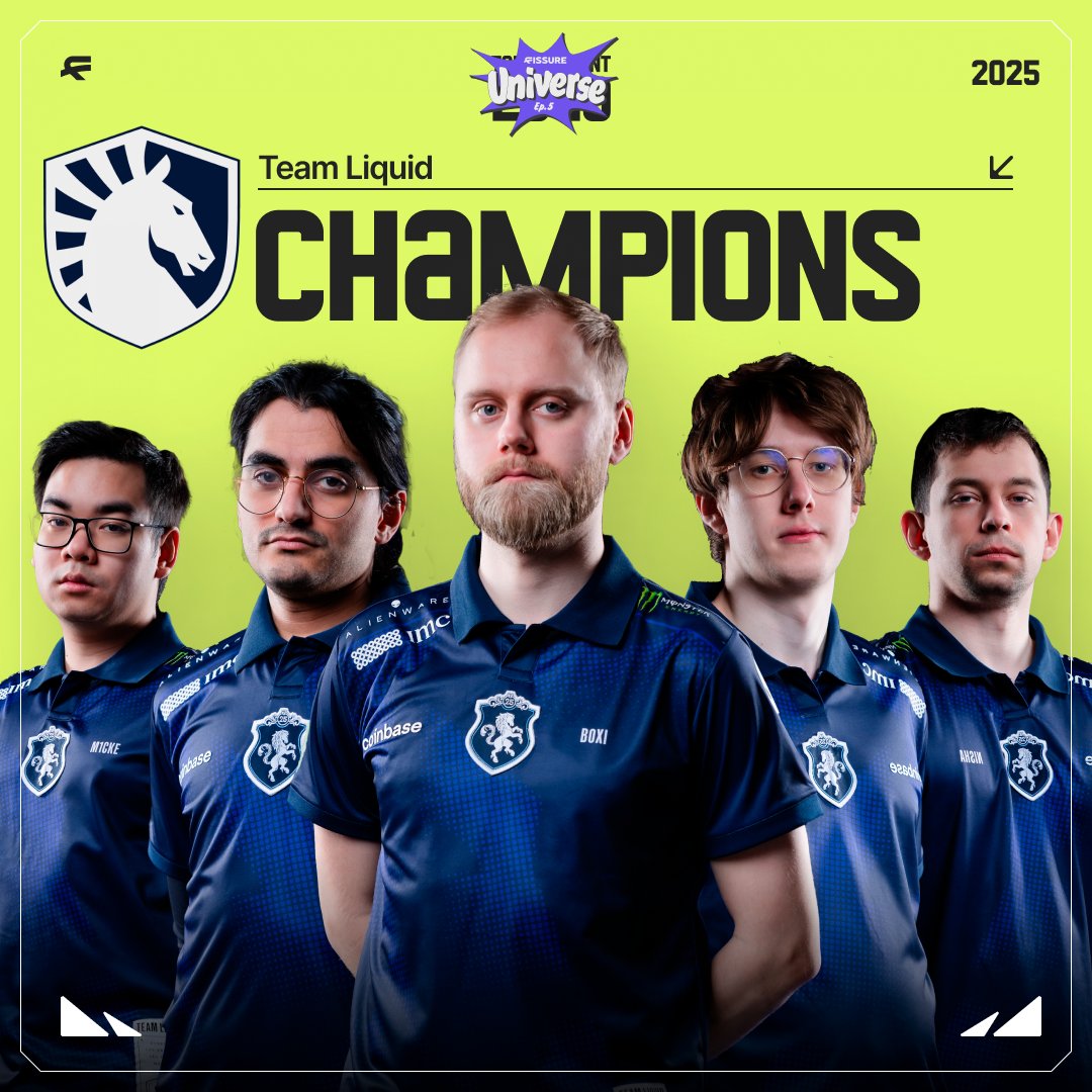 Team Liquid are champions of FISSURE Universe Ep. 5 🔥
