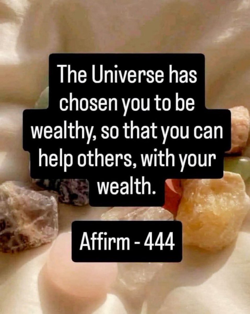 magicianofmater's tweet image. Affirm- 444