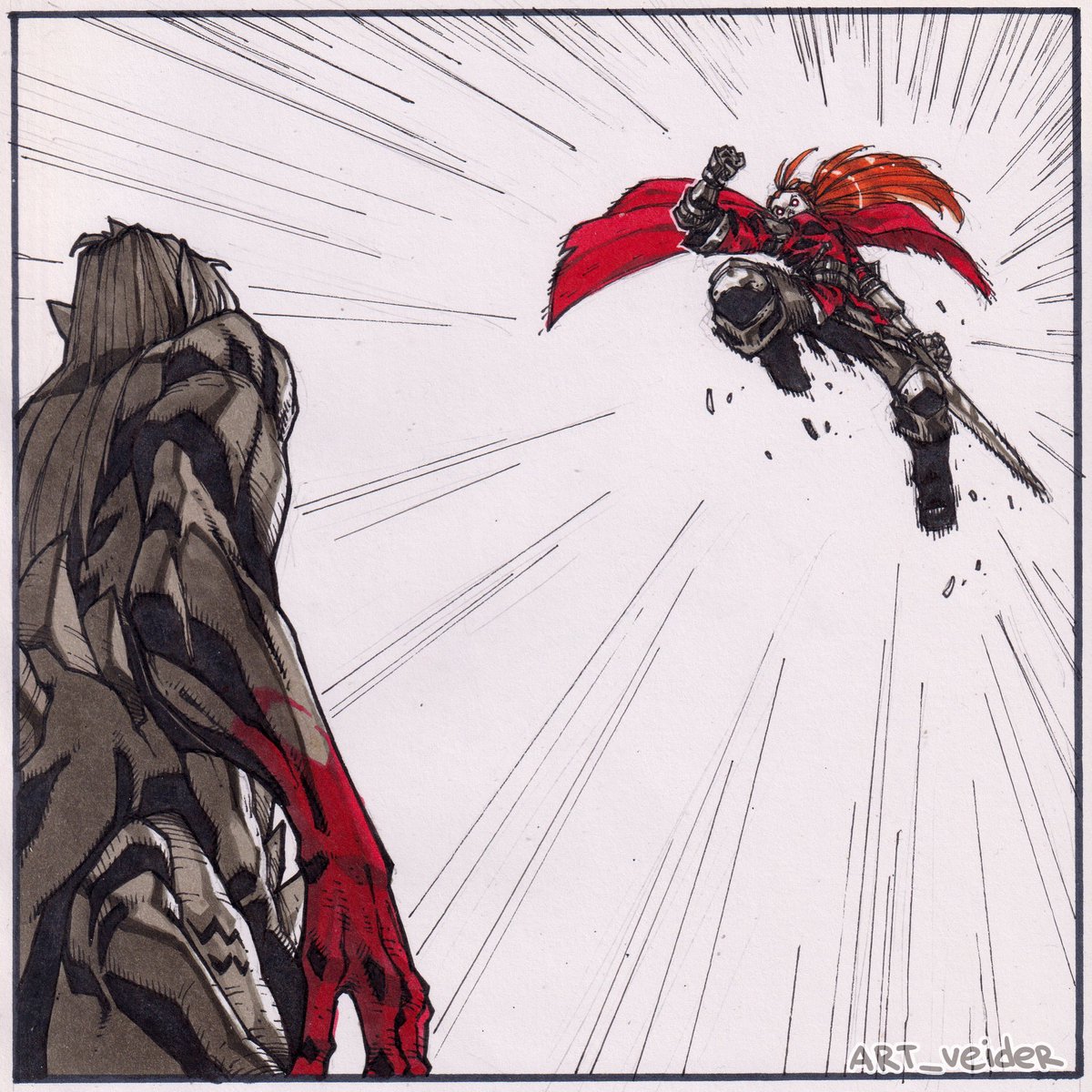 artveider's tweet image. Panny Flame & Morrigan Crow page 7 #art #comic #characterdesign #draw #fantasy #sketch