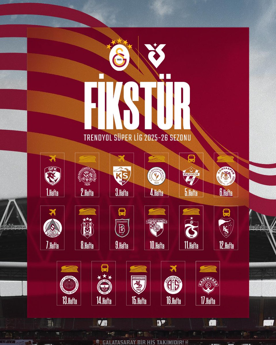 GoalRush (@goalrush05) on Twitter photo Galatasaray'ımızın 2025-2026 #Trendyol #SüperLig #Fikstürü
#Hedef26 Başarılar <a href="/GalatasaraySK/">Galatasaray SK</a>
#GalatasaraySK #Galatasaray
#Şampiyon #SampiyonGalatasaray Galatasaray'ımızın 2025-2026 #Trendyol #SüperLig #Fikstürü
#Hedef26 Başarılar <a href="/GalatasaraySK/">Galatasaray SK</a>
#GalatasaraySK #Galatasaray
#Şampiyon #SampiyonGalatasaray