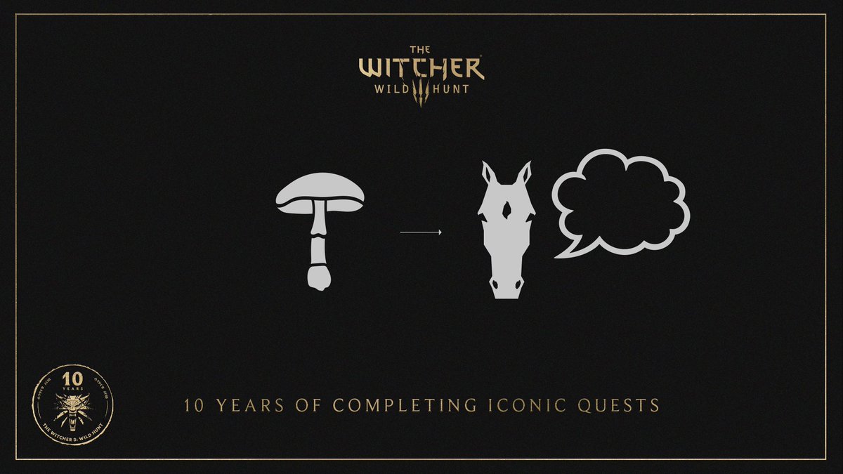 thewitcher's tweet image. WWRS - What Would Roach Say? 🐎

#10YearsofTheWitcher3