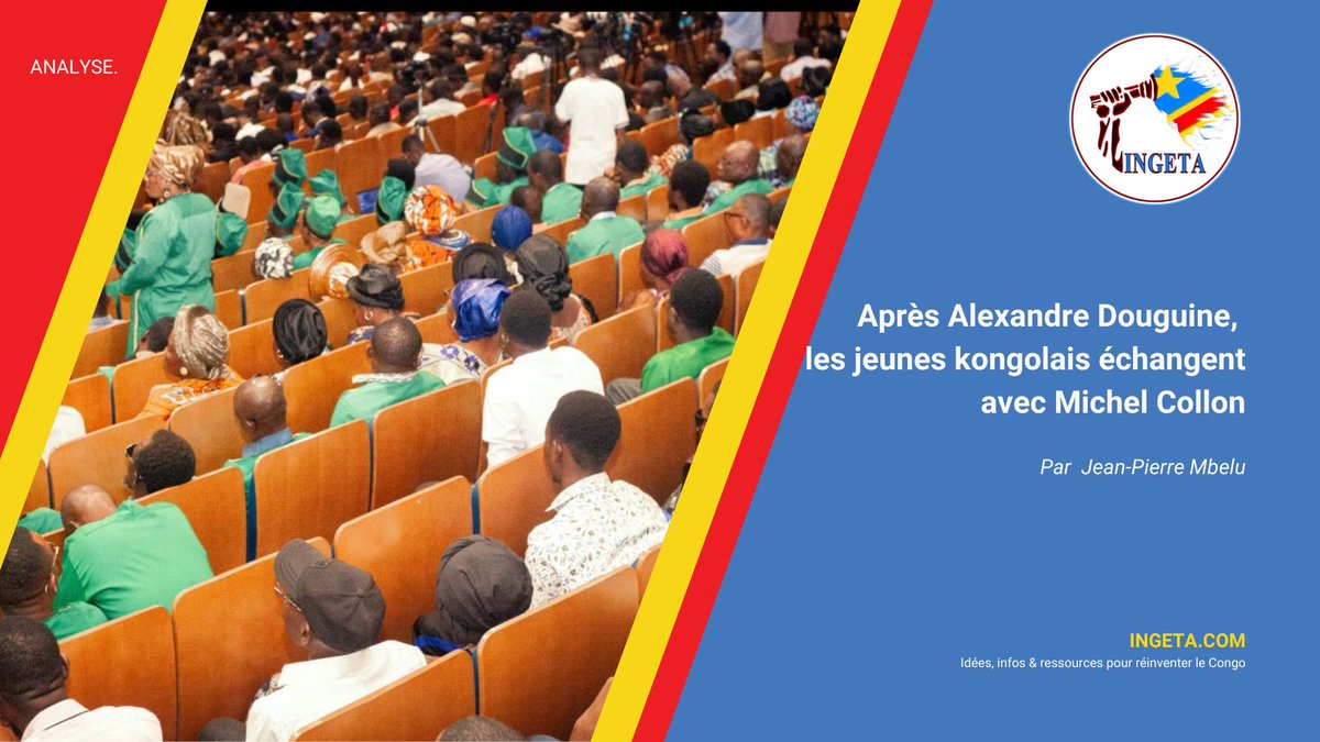 ingetaweb's tweet image. Encourager ces jeunes kongolais ayant choisi de se former, de s’informer et d’échanger avec les figures de proue de la philosophie politique et du journalisme d’investigation est une responsabilité citoyenne.
ingeta.com/apres-alexandr…
#RDC #Congo