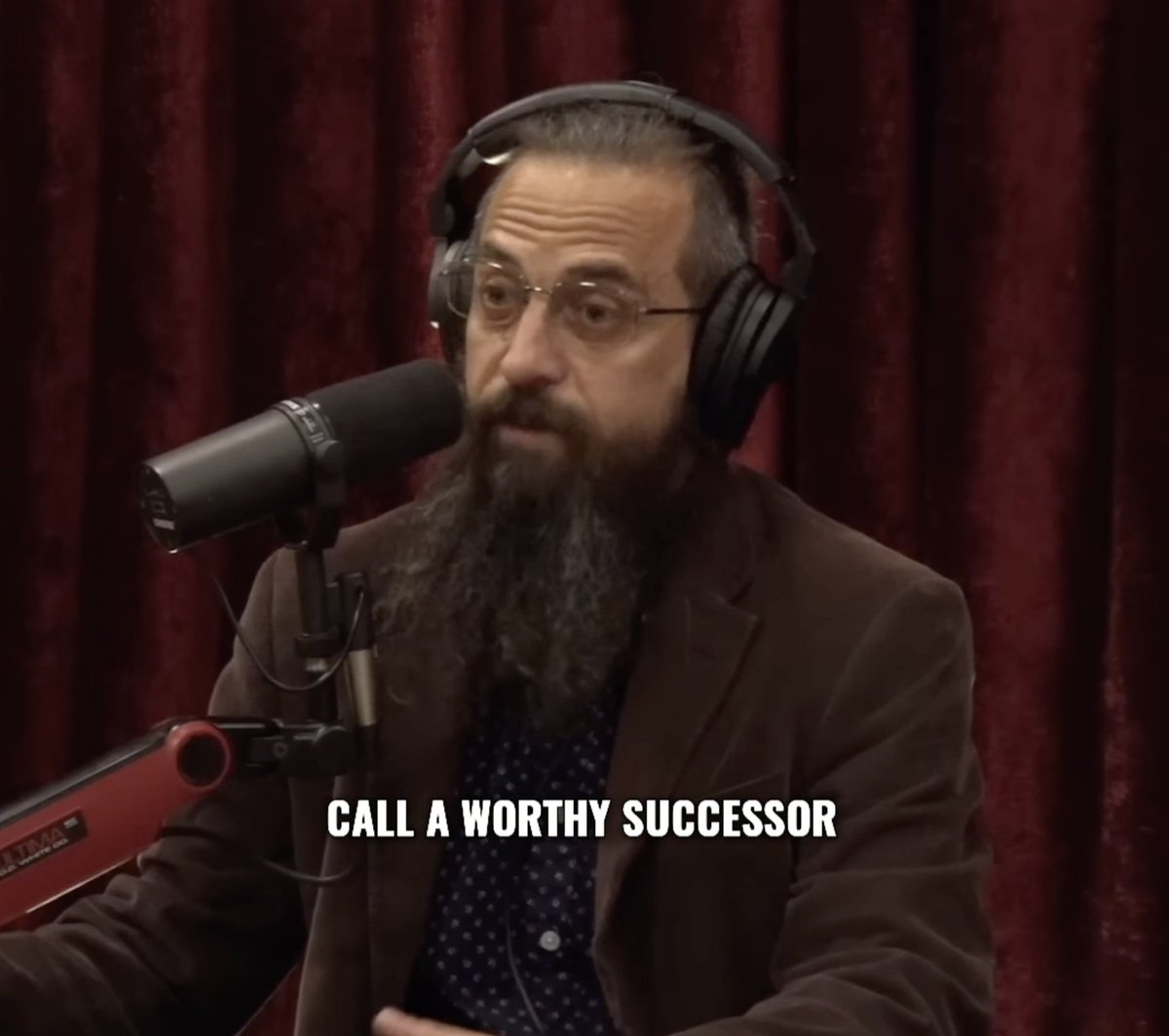 the first name drop of Worthy Successor on rogan 👏

if i don't completely fail at my entire life, it will not be the last