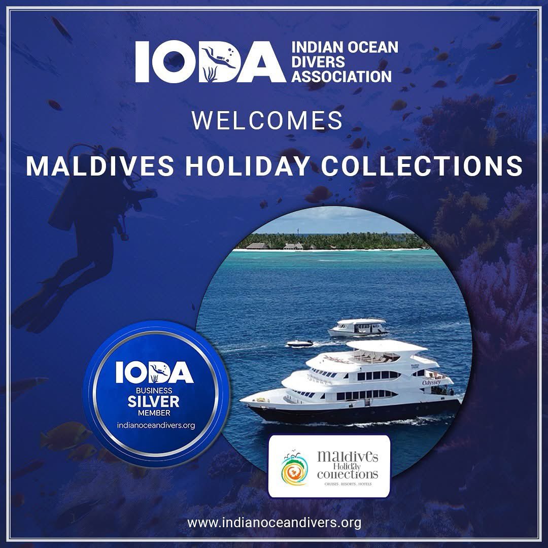 IODA welcomes Maldives Collections to this exciting journey.

Indian Ocean Divers Association  is more than just a community of divers, it is a movement dedicated to preserving the rich marine biodiversity of the Indian Ocean, promoting responsible and sustainable dive tourism.