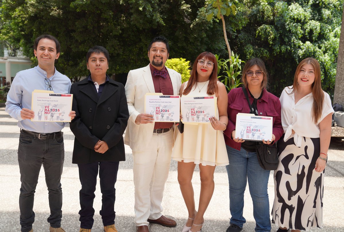El Colegio de México (@elcolmex) on Twitter photo Hoy en la Sala Rodolfo Stavenhagen tuvo lugar la ceremonia de clausura de la 12ª edición del curso de verano <a href="/CEIColmex/">CEI Colmex</a>, que contó con la participación de 78 estudiantes.
Esperamos que haya sido una experiencia enriquecedora para todas y todos.
¡Enhorabuena! 🎉
Este curso de Hoy en la Sala Rodolfo Stavenhagen tuvo lugar la ceremonia de clausura de la 12ª edición del curso de verano <a href="/CEIColmex/">CEI Colmex</a>, que contó con la participación de 78 estudiantes.
Esperamos que haya sido una experiencia enriquecedora para todas y todos.
¡Enhorabuena! 🎉
Este curso de
