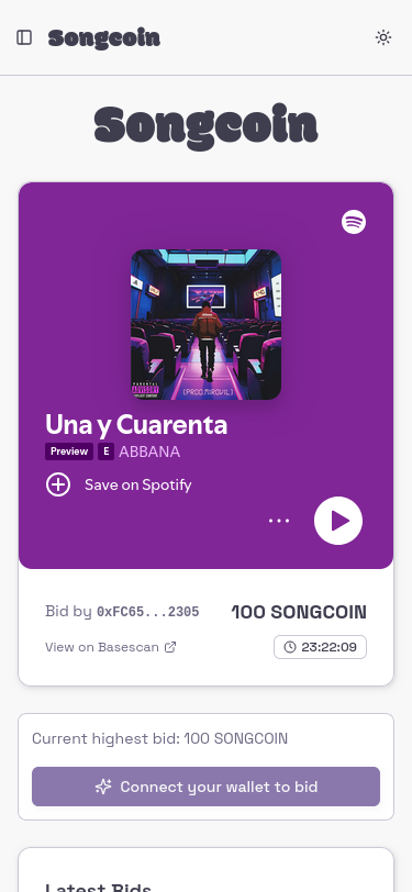 After a few hiccups Songcoin is live and working!