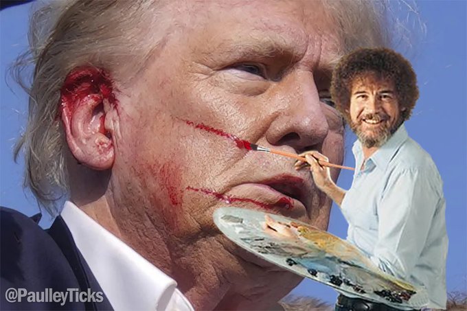 ddbecker5454's tweet image. Trump starting to do his pointless bullshit rallies again can only mean one thing: time for another fake assassination attempt!