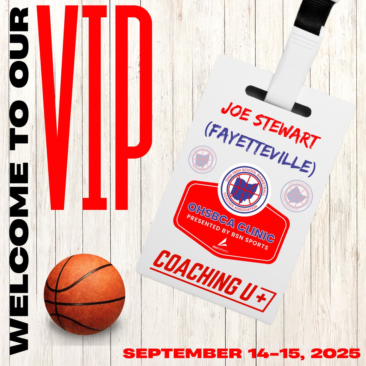 OHSBCA (@ohiobkcoaches) on Twitter photo ποΈ VIP WELCOME ποΈ
Joe Stewart from Fayetteville has locked in his VIP spot for the 2025 OHSBCA Clinic!
β
Courtside seating
β
Gift package
β
Full clinic video access
Only 20 seats available!
π© Reserve yours: ohsbcapublicrelations@gmail.com ποΈ VIP WELCOME ποΈ
Joe Stewart from Fayetteville has locked in his VIP spot for the 2025 OHSBCA Clinic!
β
Courtside seating
β
Gift package
β
Full clinic video access
Only 20 seats available!
π© Reserve yours: ohsbcapublicrelations@gmail.com