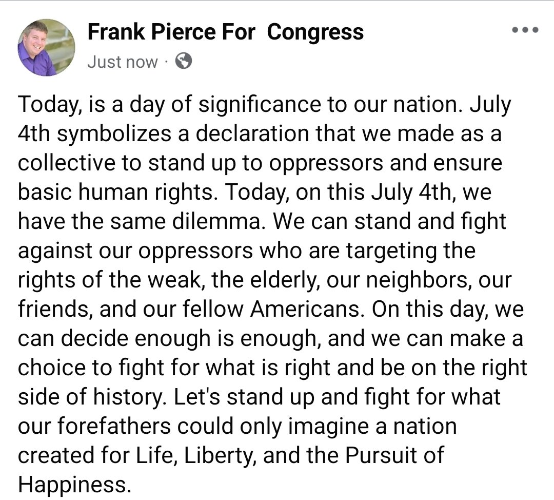 Frank Pierce tweet media