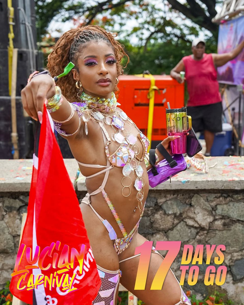 1️⃣7️⃣ days to go... Countdown to Saint Lucia Carnival 2025 🇱🇨 

#luciancarnival #saintluciacarnival2025 #2025slucarnivalcountdown #saintlucia #tjjcarnivalcountdown #tjjhottie #trinijunglejuice #wearecarnival