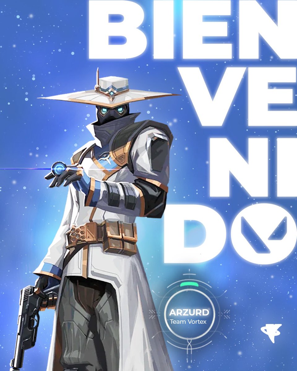 Como segundo jugador de #VortexValorant tenemos a <a href="/Arzurd_/">Arzurd</a> 🫡🔥Bienvenido!