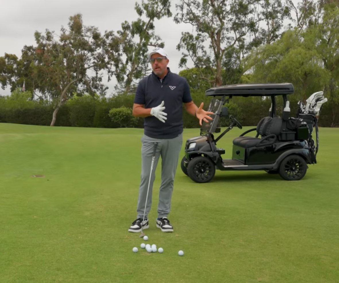 It’s actually incredible that the best short game player of all time posted an hour long lesson on YouTube.