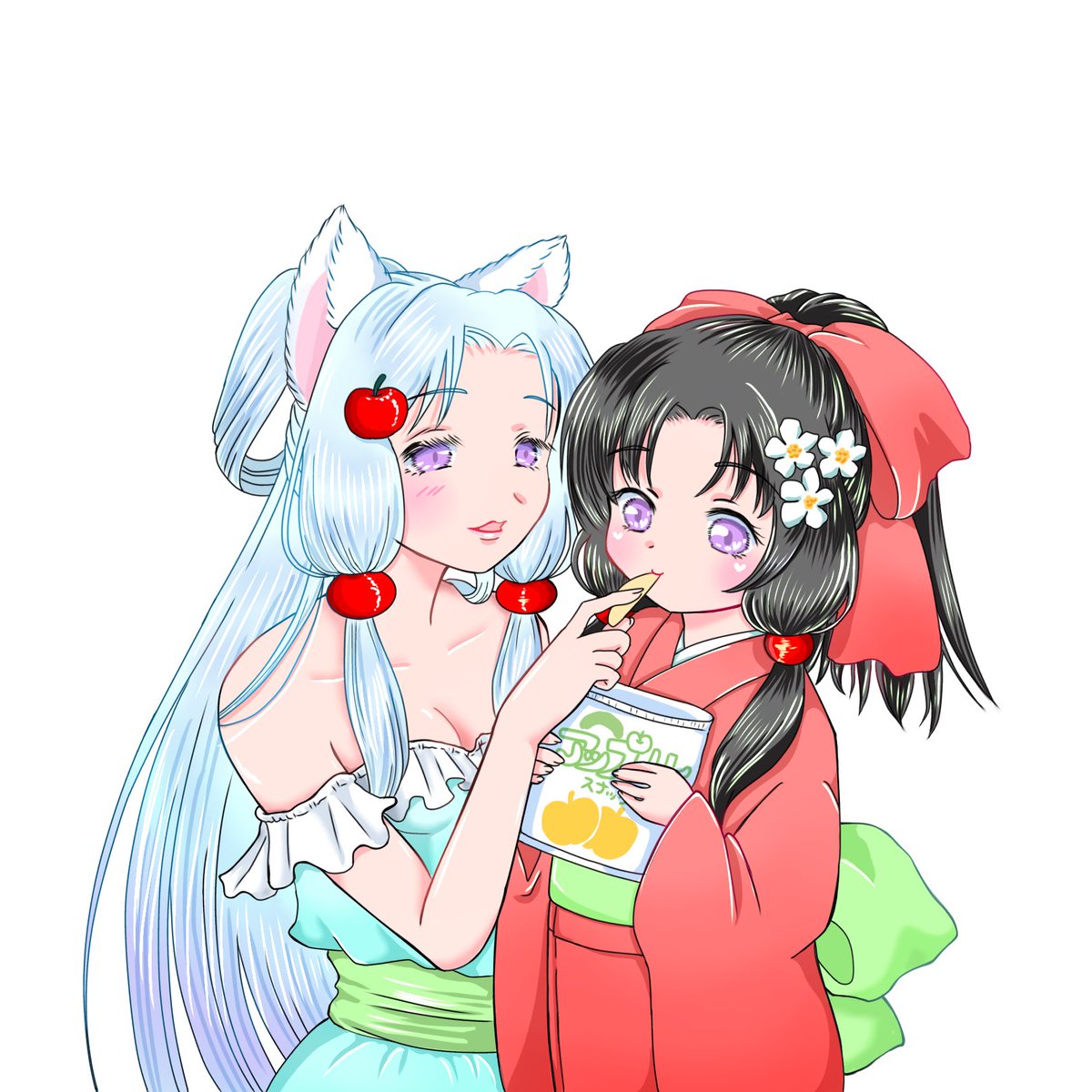 ほぴ (@hopichiyo) on Twitter photo 発売中だから言っていいかなぁ?
アップルスナックホワイトのイラストを
描かせていただきました🍎
ホワイトは、2種類のMIXなので
今のイタコお姉様と、幼いイタコさんの
2人で表現しています🍎
朝文堂さん(<a href="/BENKO30406949/">BENKO ちょうぶんどうスタッフ 梅花藻推し</a> )にて発売中です😋
#ずん子スタンプラリー
#アップルスナック
#東北イタコ 発売中だから言っていいかなぁ?
アップルスナックホワイトのイラストを
描かせていただきました🍎
ホワイトは、2種類のMIXなので
今のイタコお姉様と、幼いイタコさんの
2人で表現しています🍎
朝文堂さん(<a href="/BENKO30406949/">BENKO ちょうぶんどうスタッフ 梅花藻推し</a> )にて発売中です😋
#ずん子スタンプラリー
#アップルスナック
#東北イタコ