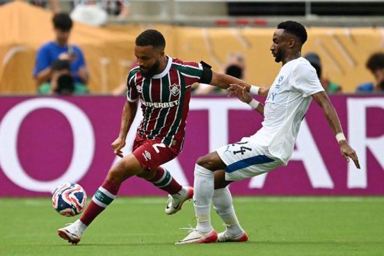 بعد مرور 42 دقيقة من زمن المباراة:
الهلال  0
🆚
فلومينينسي-1