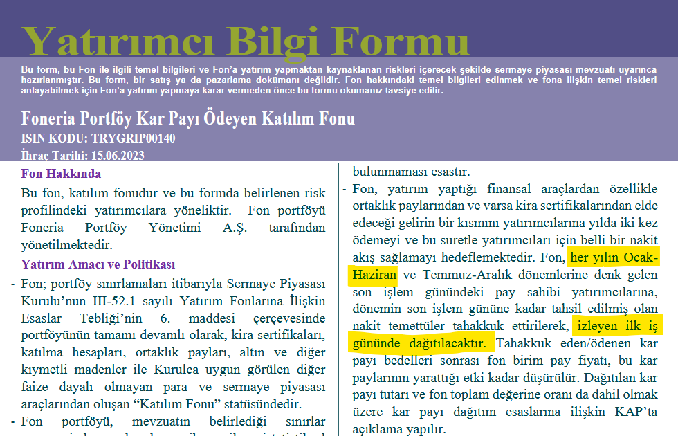 dvdckrn's tweet image. #FBC temettü dağıtımı yaptı mı? 
Sisteme işlemek için KAP'tan bakıyorum ama bulamadım. 
Yatırımcı bilgi formunda Temmuz ayının ilk iş günü dağıtılacağı yazılı.