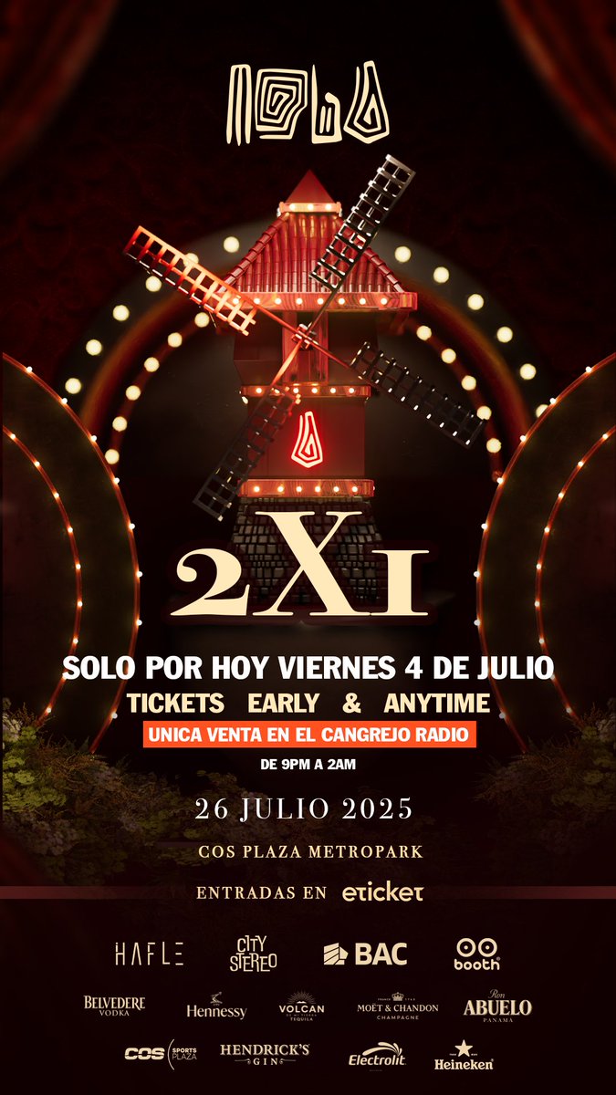 Aprovechen esta promo para la fiesta de MOLA que es por tiempo limitado. 🎙🖐🏻