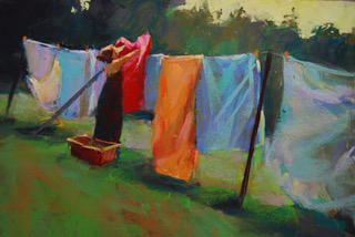 Ángeles M. Pomata (@ampomata) on Twitter photo Artwork by the American painter Margaret Dyer (contemporary). Artwork by the American painter Margaret Dyer (contemporary).