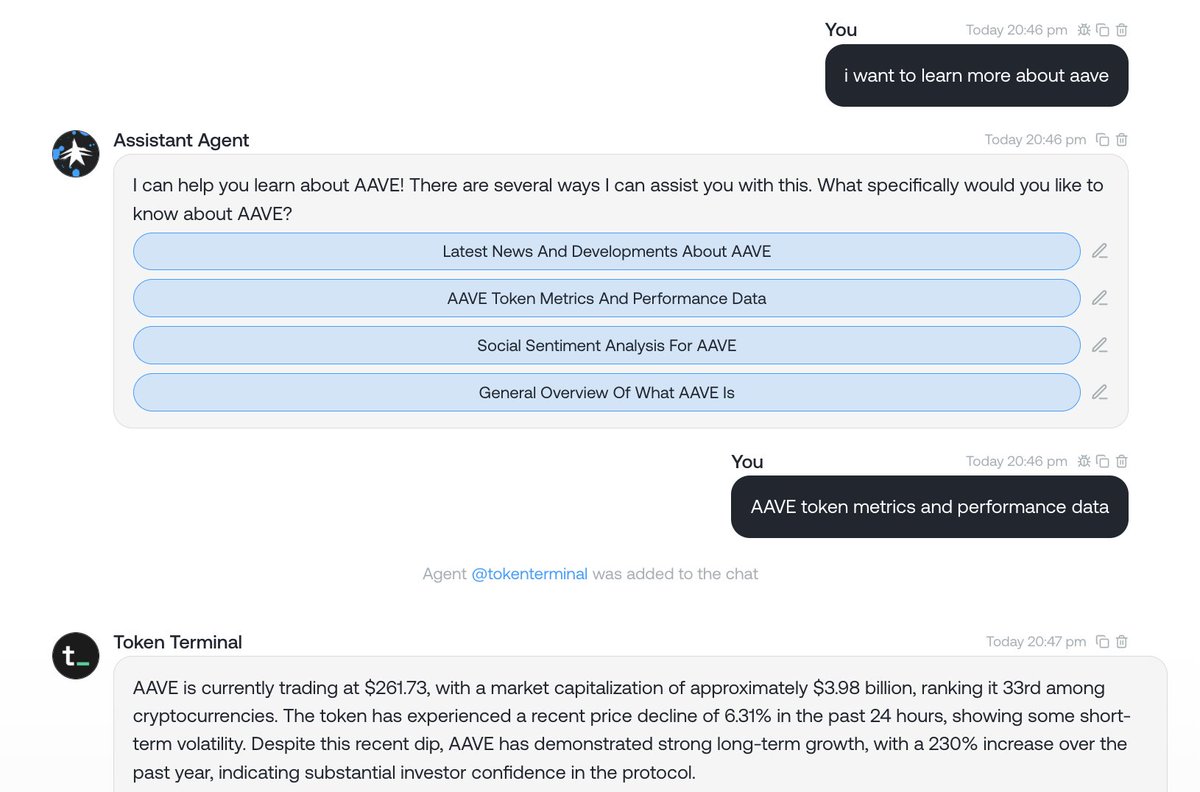 graphchain's tweet image. Multi-agent workflows on Arch AI just got a major upgrade 🤖🔗

With ArchAI Add Agents to Chat &amp;amp; ArchAI Create Message V2, your agents can now invite other agents into conversations on app.thearch.ai and coordinate autonomous discussions.

This enables sophisticated…
