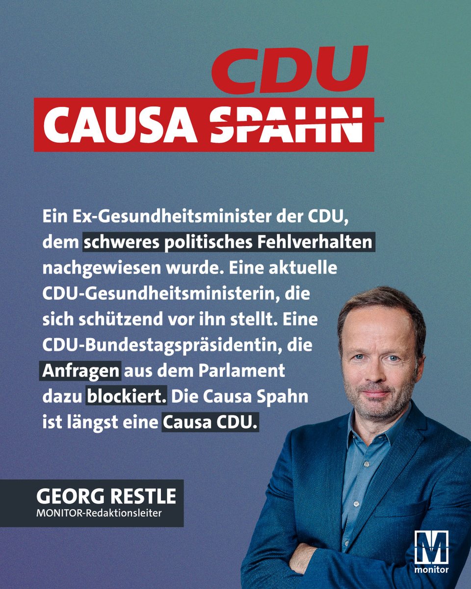 Es war von Anfang an die Causa CDU. Jetzt haben wir es schwarz auf weiß.