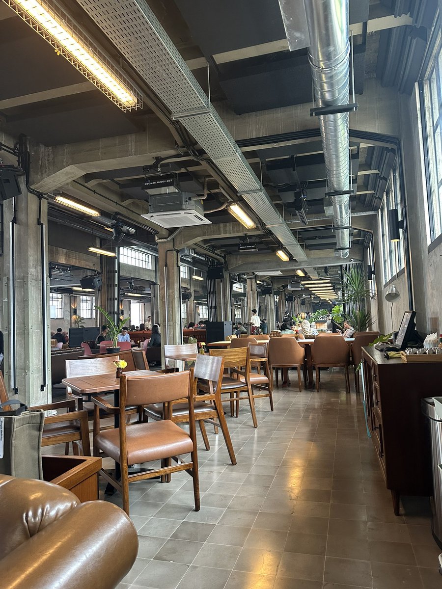 Best cafe with smoking in door