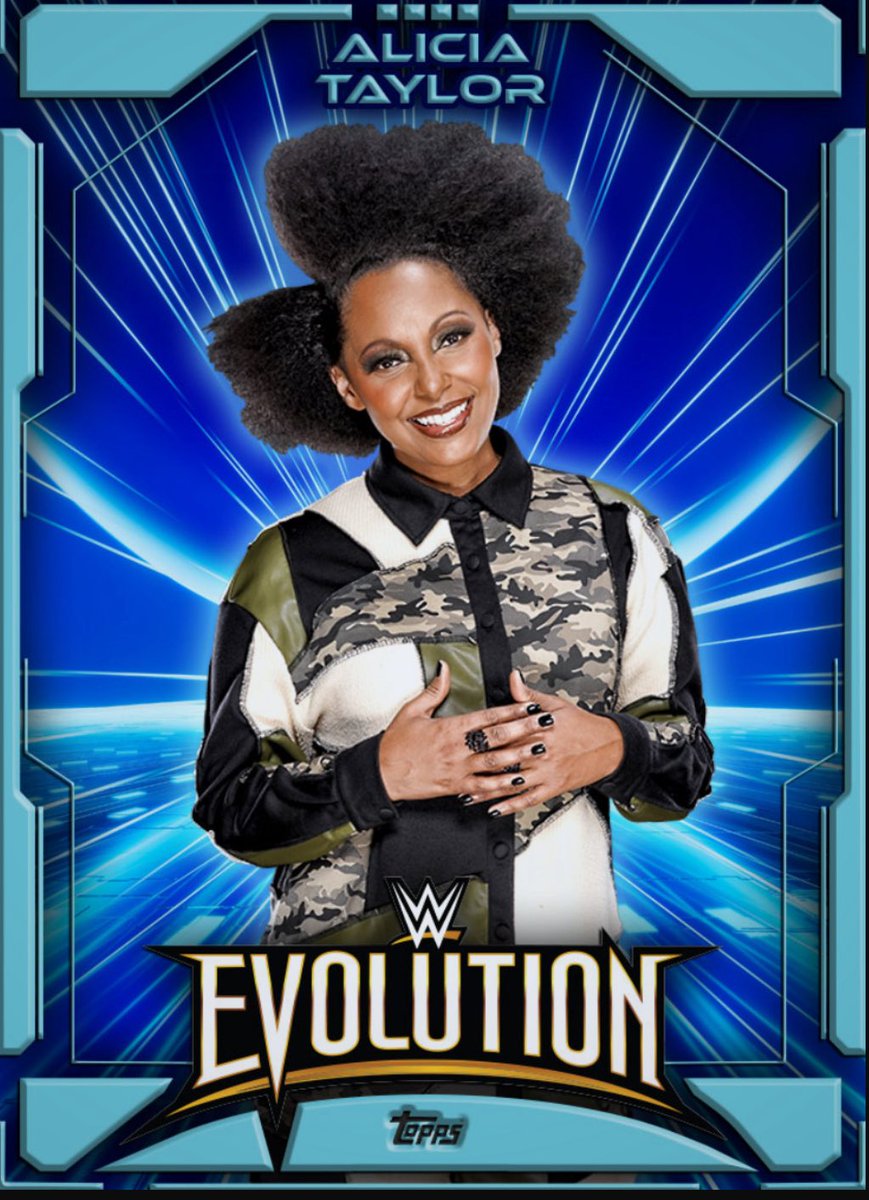 I just think <a href="/AliciaTaylorWWE/">Alicia Taylor</a> and her new cards are neat.