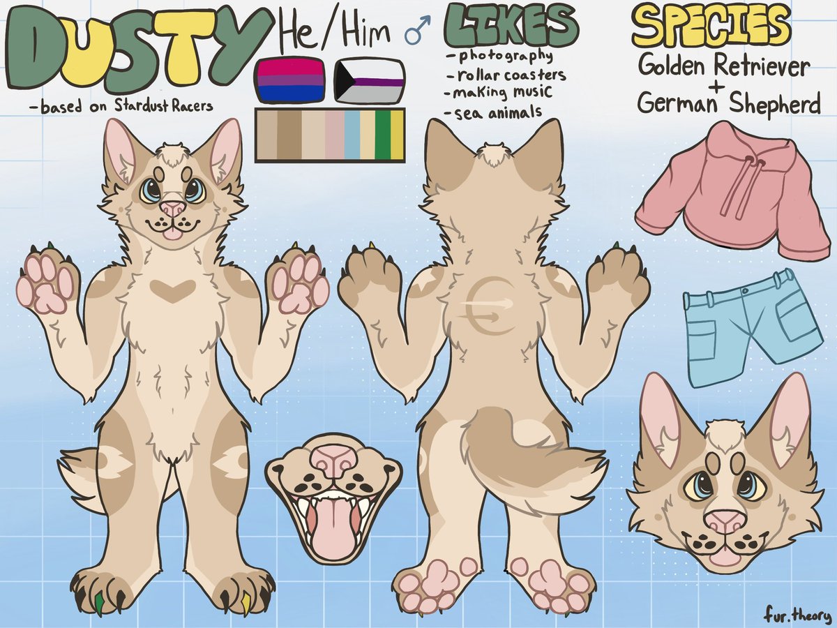 Reference Sheet for <a href="/mabithesaber/">Mabi</a> !! ❤️