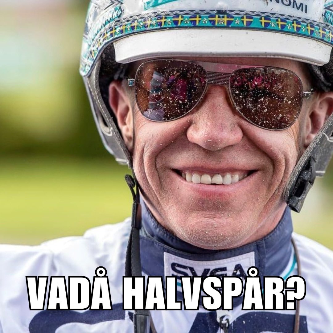 När får vi höra Borgås referera: “Halvspåret är återigen upptaget – och det är förstås Kihlström som har parkerat där, redo att slå till i sista sväng.” #halvspår