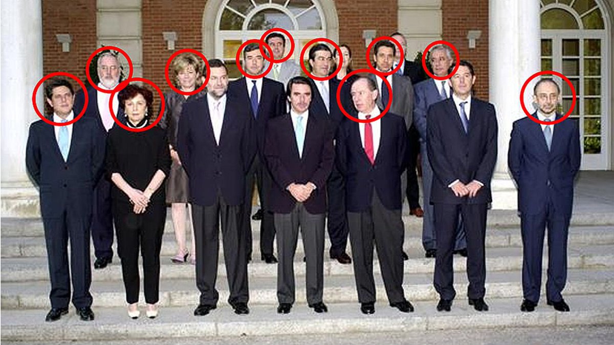 No necesariamente. Tú y tu colega Rajoy sois la prueba viviente de que se puede uno asociar con presidiarios, y no acabar en la cárcel.