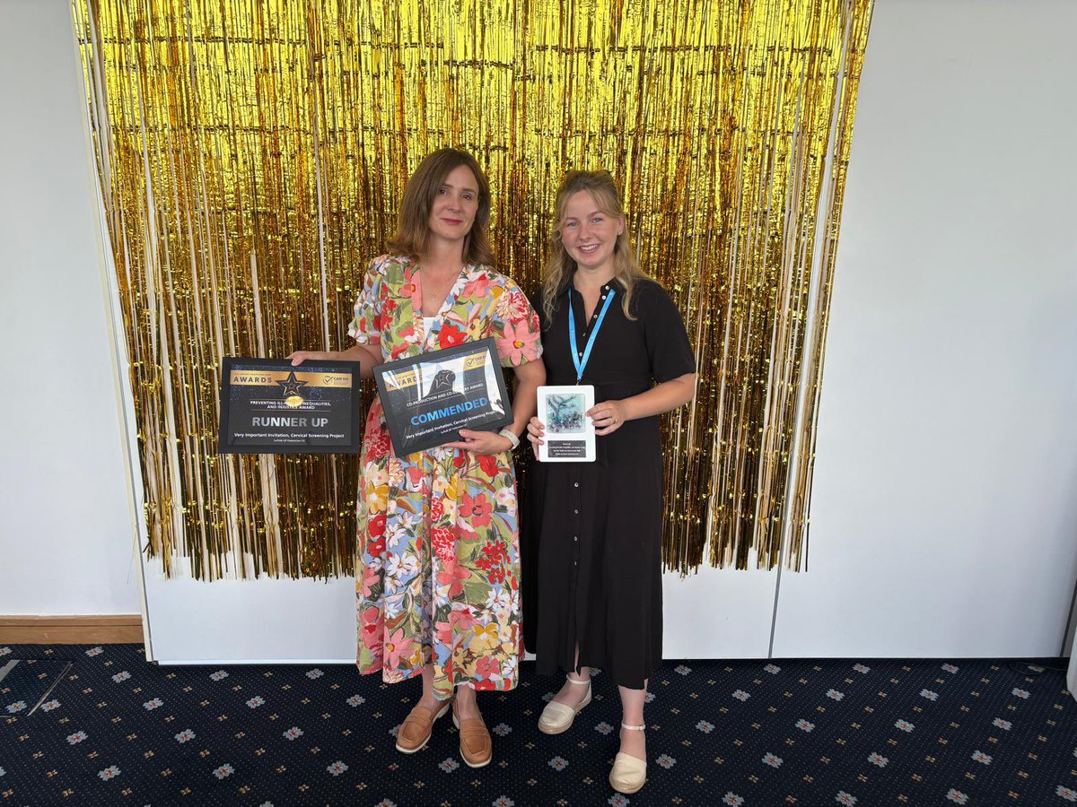 Very Important Invitation - Cervical Screening tweet media