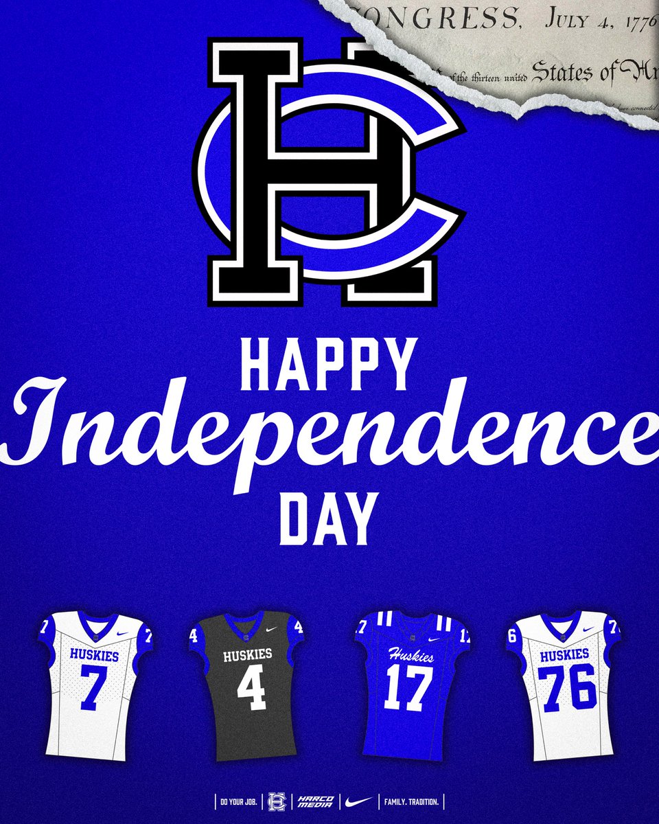 Happy 4th from the Huskies! 🇺🇸